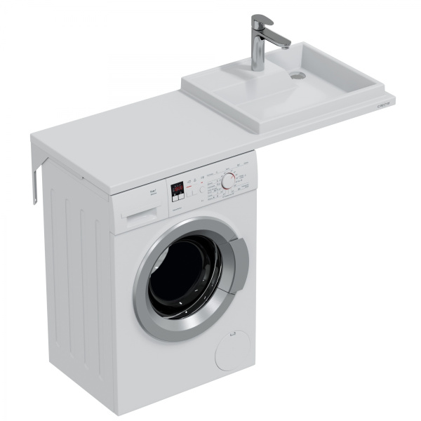 Раковина над стиральной машиной (121х50) СаНта   Юпитер 900125