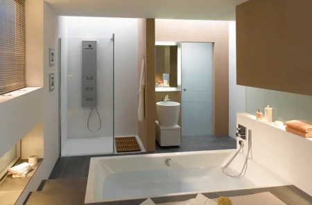 Стальная ванна (200х100) Bette Free 6832-000 AS с шумоизоляцией и антискользящим покрытием