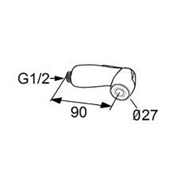 Гигиенический душ Kludi 7375105-00 Гигиенический душ Kludi 7375105-00