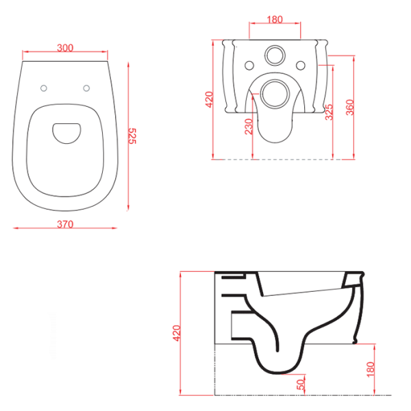 Унитаз подвесной безободковый Artceram Atelier ATV001 01;00 без сиденья