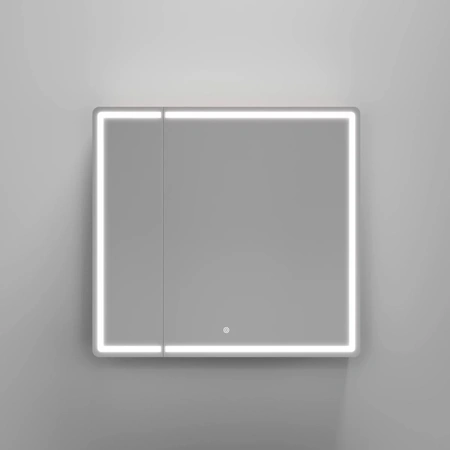 Зеркало-шкаф с подсветкой (79х74) Sancos Mirror MI80EG
