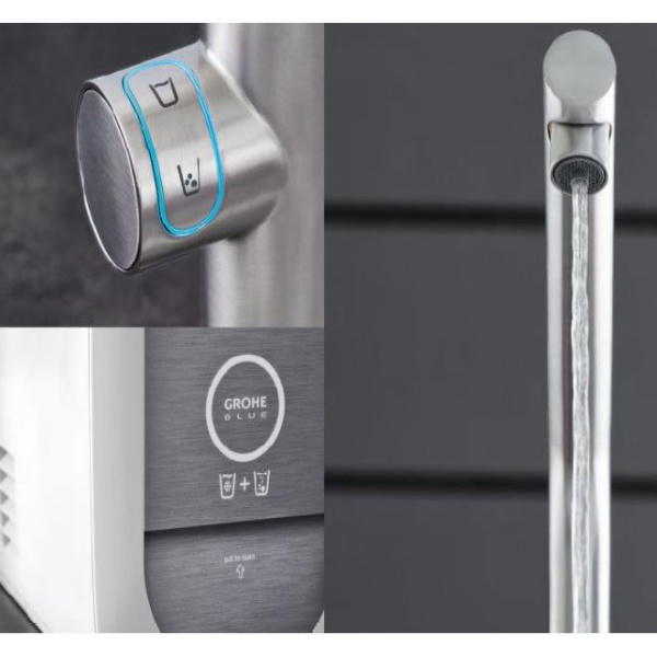 Смеситель для кухни GROHE Blue Home 31454 000 (31454000) хром Смеситель для кухни GROHE Blue Home 31454 000 (31454000) хром