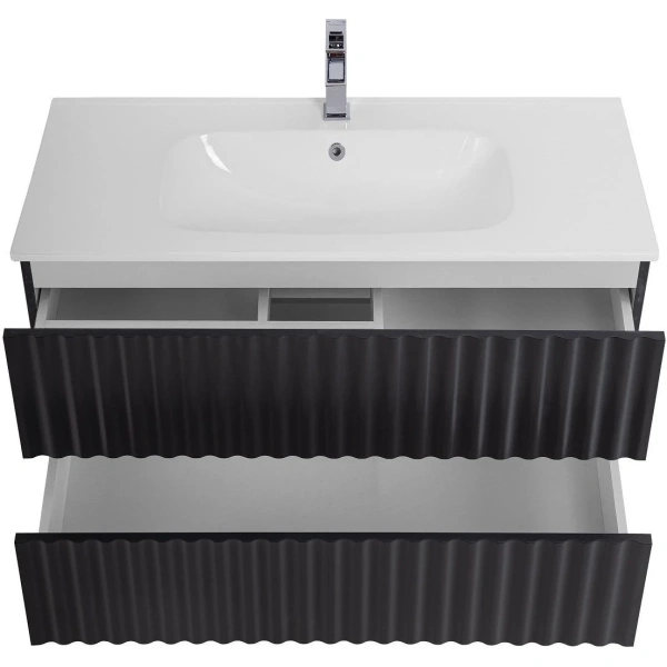 База под раковину Art&Max Еlegant AM-ELEGANT-1000-2C-SO-GM-LED Серый матовый