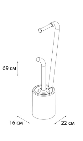 Стойка напольная FIXSEN Wendy FX-7032-93