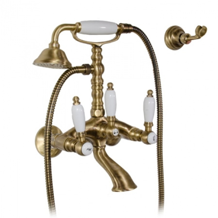 Смеситель для ванны Gattoni Vivaldi Lever 1300113VO.GRbr