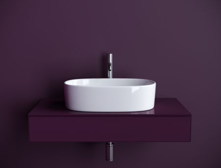 Раковина накладная (56,1х35,9) Ceramica Nova Element CN6075