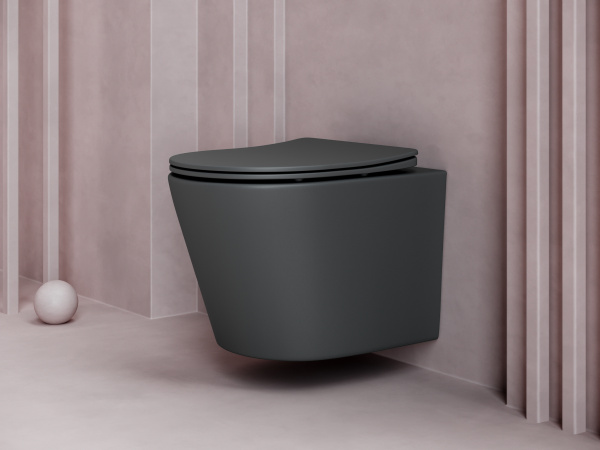 Подвесной унитаз Ceramica Nova Balearica Rimless CN6000MDH