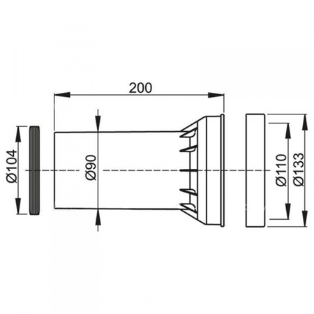 Комплект принадлежностей Alcaplast M902