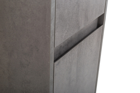 Пенал BelBagno KRAFT-1600-2A-SC-CG-R Cemento Grigio