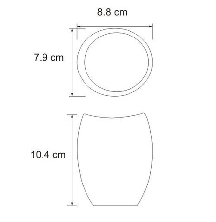 Стакан для зубных щеток WasserKRAFT WERRA 8228