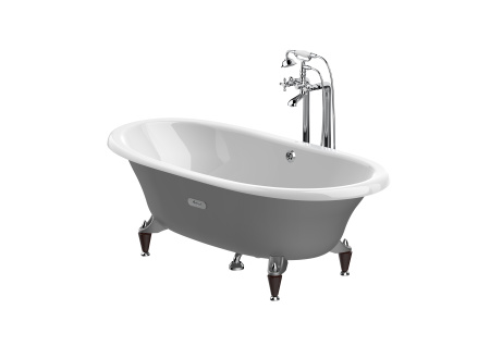 Ванна чугунная Roca Newcast (170x85) 233650000 серая