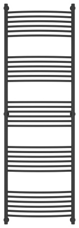 Полотенцесушитель Водяной Выгнутая Сунержа Богема + (190х60) Темный Титан Муар 15-0221-1960