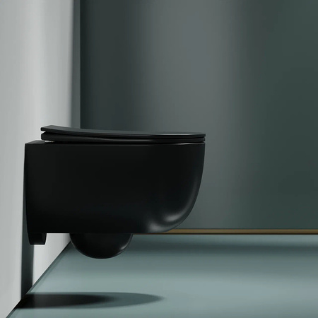 Подвесной унитаз Ceramicanova Modena Rimless CN6063MDH