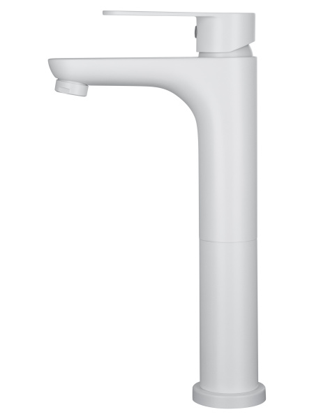 Смеситель для раковины высокий WONZON & WOGHAND ALFA, белый матовый WW-A40232-MW