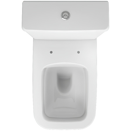 Унитаз компакт с бачком и сиденьем микролифт Vitra Polar Open-Back 9843B003-7201 