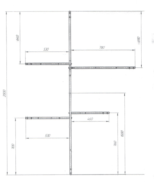 Рама разборная 1Marka LOVE 03лав1813 Рама разборная 1Marka LOVE 03лав1813