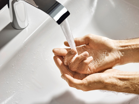 Смеситель для раковины с донным клапаном Hansgrohe Vivenis 75020000 хром
