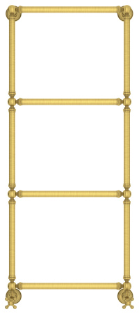 Полотенцесушитель Водяной Сунержа Ренессанс 1304 (126х50) Состаренная Латунь 051-0280-1250