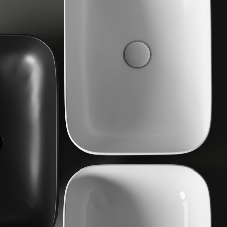 Раковина накладная (70,5х38) Ceramica Nova ELEMENT CN6054MW матовая