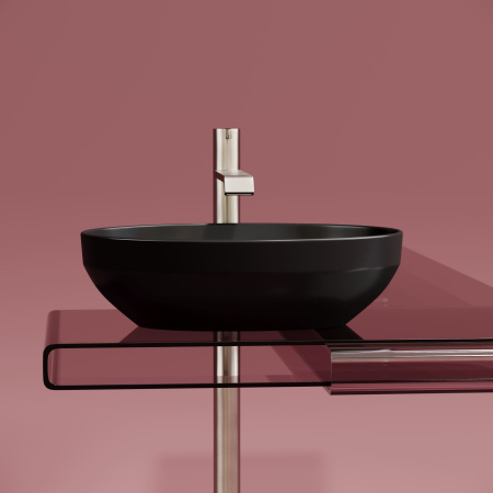 Раковина накладная (50,2х36,3) Ceramica Nova ELEMENT CN6056MB