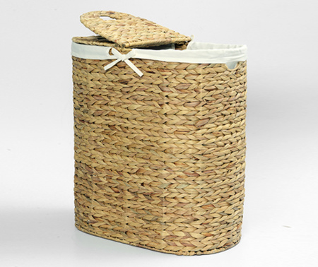 Плетеная корзина для белья WasserKRAFT Dill WB-610-L