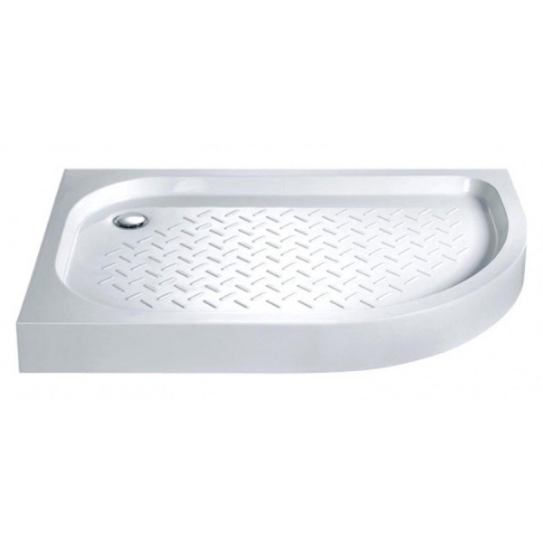 Душевой поддон (100х80) Belbagno Tray TRAY-BB-RH-100/80-550-15-W-L левая