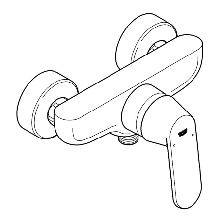 Смеситель для душа Grohe Eurosmart Cosmopolitan 32837 000 (32837000) хром