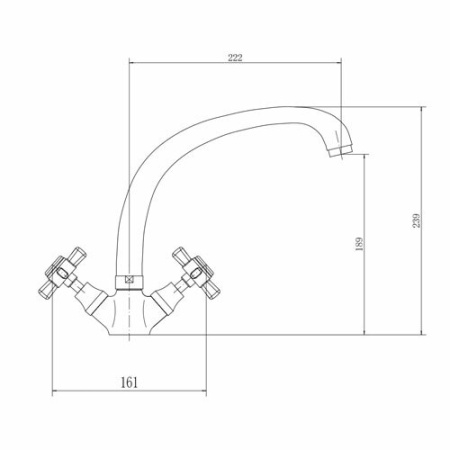 Смеситель для кухни FASHUN A4224