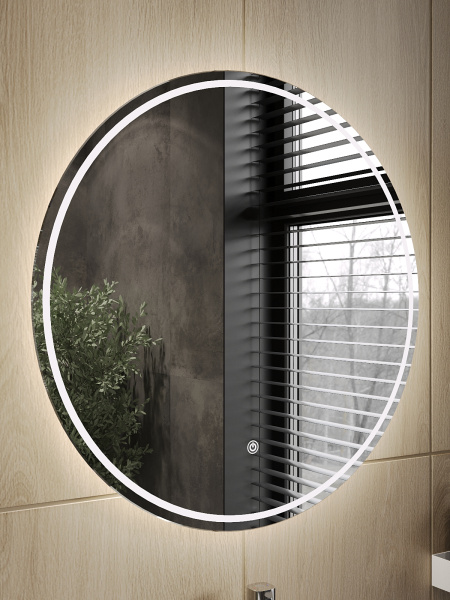 Зеркало с LED подсветкой и сенсорной кнопкой Orange Sun OS-70ZE