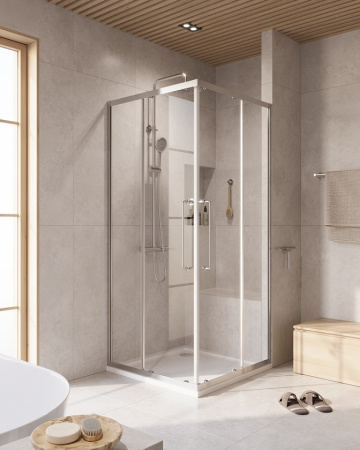 Душевой уголок (100х100) CEZARES RELAX 304 RELAX-304-A-2-100-C-CR