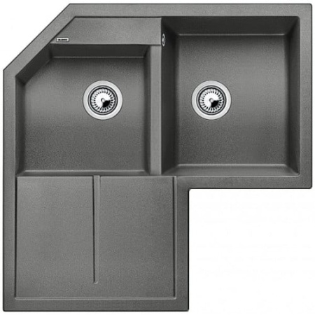Мойка Blanco Metra 9E Silgranit PuraDur (алюметаллик), 515567