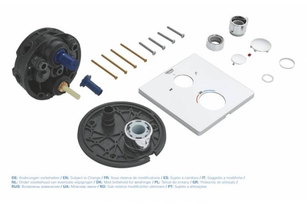 Термостат для ванны на 2 потребителя Grohe Grohtherm 24080 000 (24080000) хром