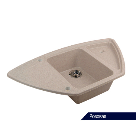 Кухонная мойка Aquaton Лория 1A715032LR110 розовый