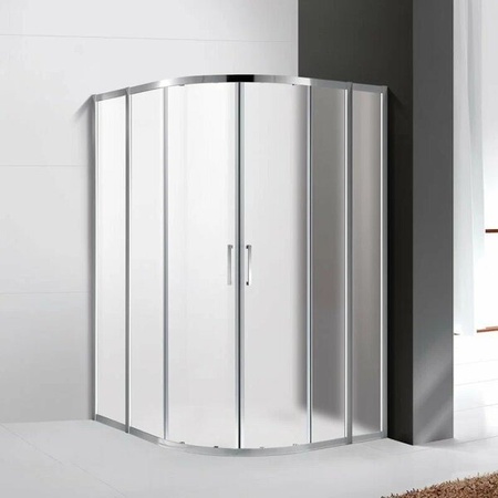 Душевой уголок (110х110) CEZARES MOLVENO MOLVENO-R-22-80+30-P-Cr