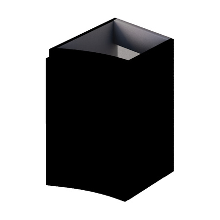 Шкаф подвесной  Cezares Vague 55284 Nero Opaco