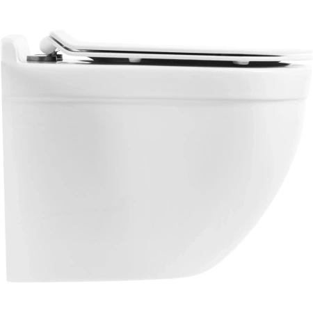 Унитаз подвесной безободковый BelBagno SENSO-R BB017CH-TOR с сиденьем микролифт