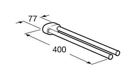 Полотенцедержатель Roca Hotels 816378001