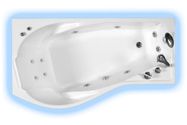 Акриловая ванна Triton МИШЕЛЬ 170x96 правая