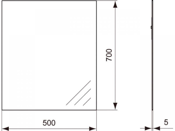 Зеркало Ideal Standard Connect N1404BH
