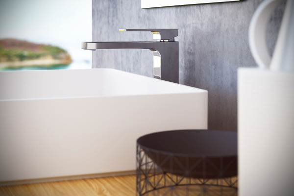 Смеситель для раковины высокий Teka Soller 853111250  хром