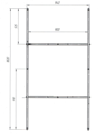 Рама разборная 1Marka KORSIKA 03кор1910