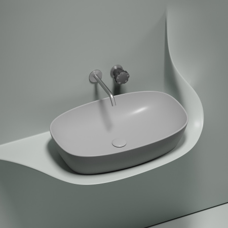 Раковина накладная (60х38) Ceramica Nova ELEMENT CN6049MSG