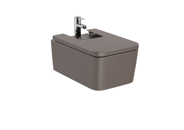 Биде подвесное Roca Inspira square 357535660 кофейный