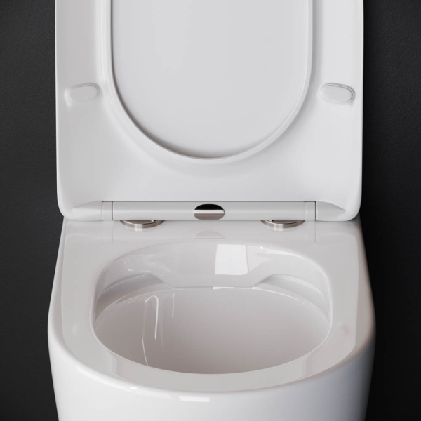 Напольный приставной унитаз Ceramica Nova Highlight Rimless CN1812