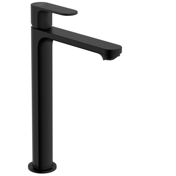 Смеситель для раковины Hansgrohe Rebris S 72590670, черный матовый
