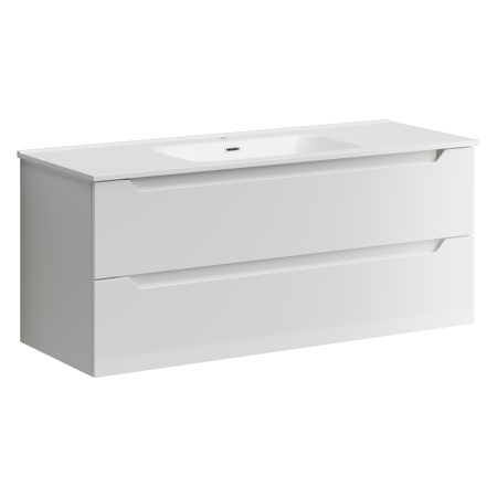 Тумба под раковину Sancos  Norma 2.0 NR2.120-1W белый глянец