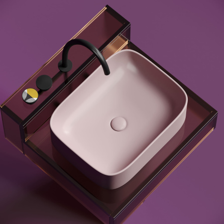 Раковина накладная (50,5х38) Ceramica Nova ELEMENT CN6052MP