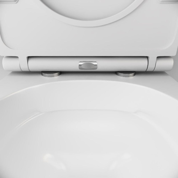 Подвесной унитаз безободковый с сиденьем микролифт Am.Pm Spirit V2.0 C701700MWSC