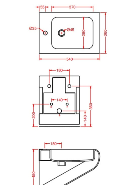 Биде подвесное ArtCeram La Fontana S04V 01.51 (LFB001 01;51)