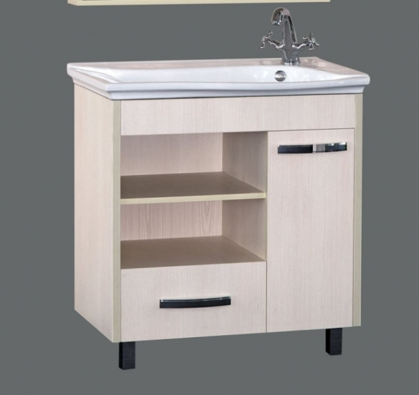 Тумба  Misty Модерн-80 с 1 ящ. + раковина